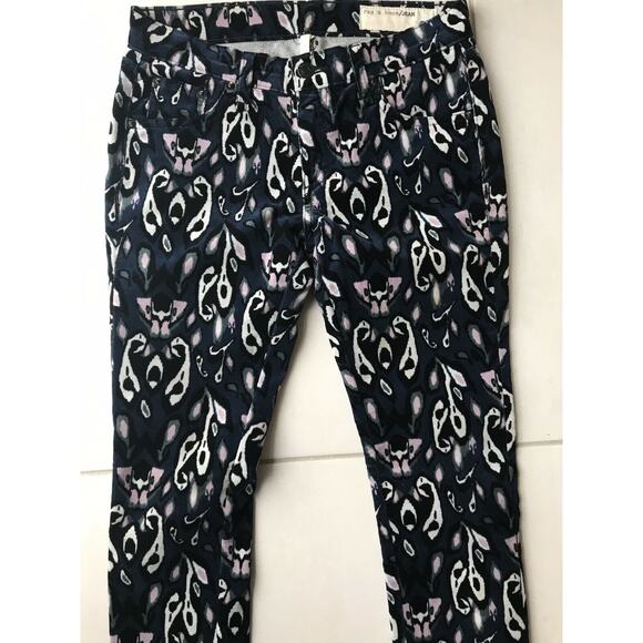 Rag & Bone Stretch Ikat Skinny Corduroy Pants - Picture 5 of 11